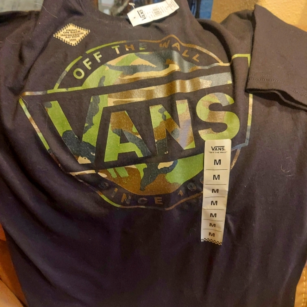 Vans shirt camo